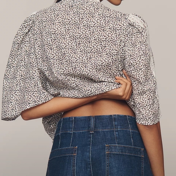 💐Mauve By Anthropologie The Colette Women's Denim Shorts. Size 30 - Picture 2 of 9